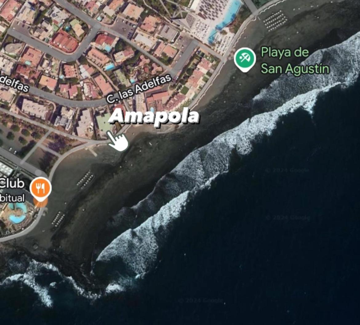 Amapola Coast - Recien Reformado, Frente A La Playa Apartamento San Agustín Exterior foto